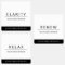 Minimalist Essential Oil Roller Bottle Labels