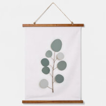 Minimalist Eucalyptus Branch Minimalist Bedroom