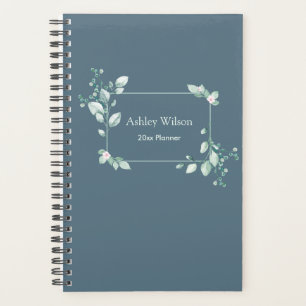 Minimalist Eucalyptus Greenery Botanical Planner