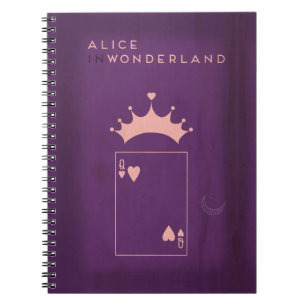 Minimalist Fairy Tales   Alice in Wonderland Notebook