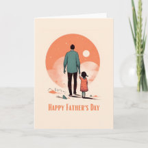 Minimalist Father's Day Card 