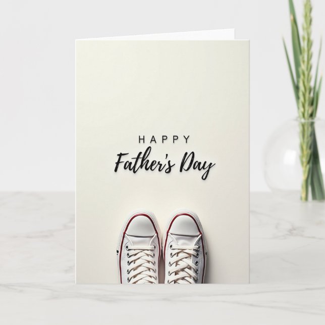 Minimalist Fathers Day Card (Front)