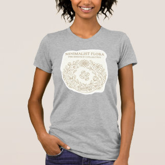 Minimalist Flora Botanical Wreath Women’s T-Shirt