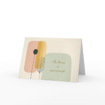Minimalist Floral Mother’s Day Card – She Blooms 3