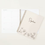 Minimalist Floral Neutral Beige Personalised Planner<br><div class="desc">Discover the perfect Minimalist Floral Neutral Beige Personalised Planner for a stylish and organised life. Our planners blend aesthetics with functionality, offering a chic design that suits your unique style. Elevate your planning experience with personalised touches. Stay organised and inspired with our carefully crafted planners. Shop now for a stylish...</div>