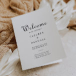 Minimalist Folded Wedding  Program<br><div class="desc">This minimalist folded wedding program is perfect for a rustic wedding. The design features a beautiful black font in a white background to embellish your event.

Include a quote or short message,  order of service,  wedding party and thank you message.</div>