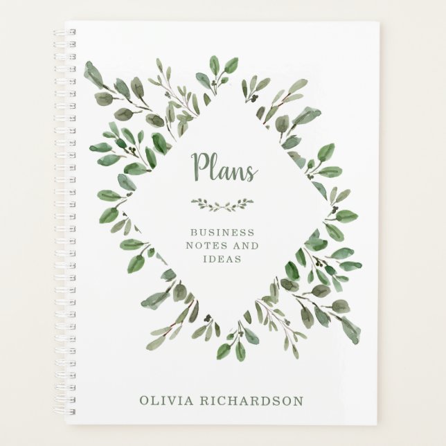 Minimalist Foliage Planner (Front)