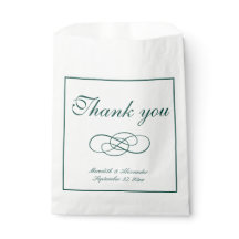 Minimalist Formal Emerald Green Wedding