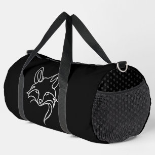 Minimalist Fox Duffle Bag