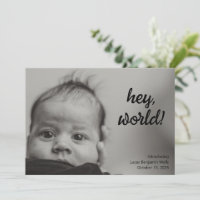 Minimalist Full-Bleed Newborn Baby Photo Birth