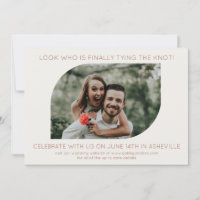 Minimalist Fun Geometric Photo Frame Wedding