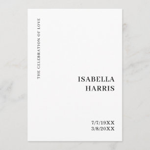 Minimalist Funeral Service Design Program