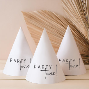 Minimalist Gender Neutral Party Time! Party Hat