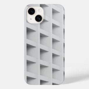 Minimalist Geometric 3D Wall Pattern Case-Mate iPhone 14 Case