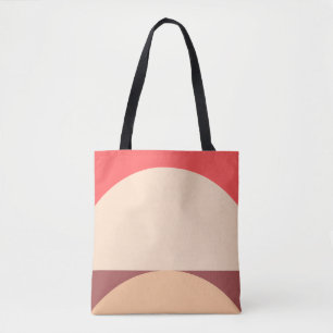 Minimalist Geometric Abstract Art Tote Bag