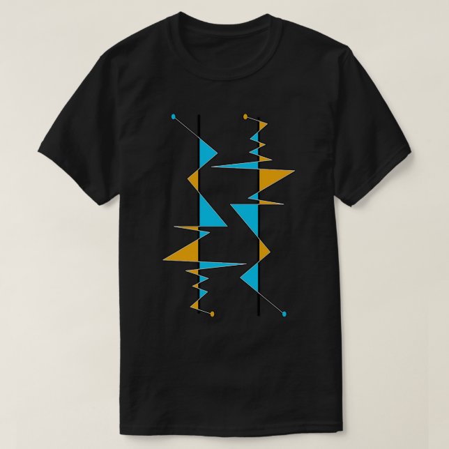 Minimalist Geometric Art T-Shirt (Design Front)