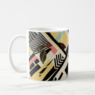 Minimalist Geometric: Pattern Design Coffee Mug