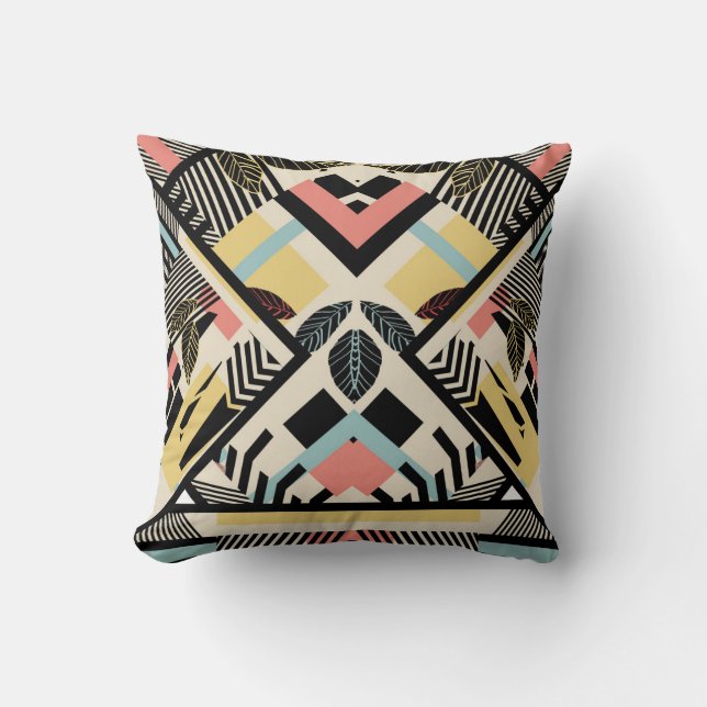 Minimalist Geometric: Pattern Design Cushion (Front)