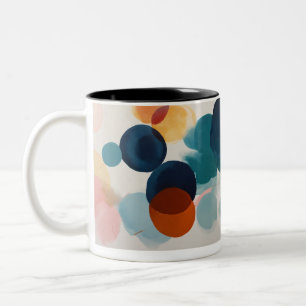 Minimalist Geometric Patterns - Two-Tone Mug (11 o