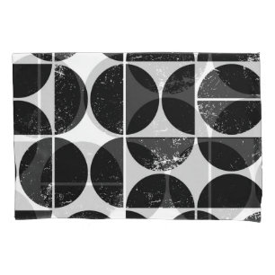 Minimalist geometric: Scandinavian semicircles. Pillowcase