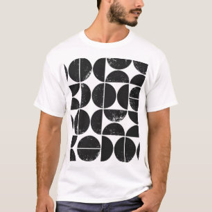 Minimalist geometric: Scandinavian semicircles. T-Shirt