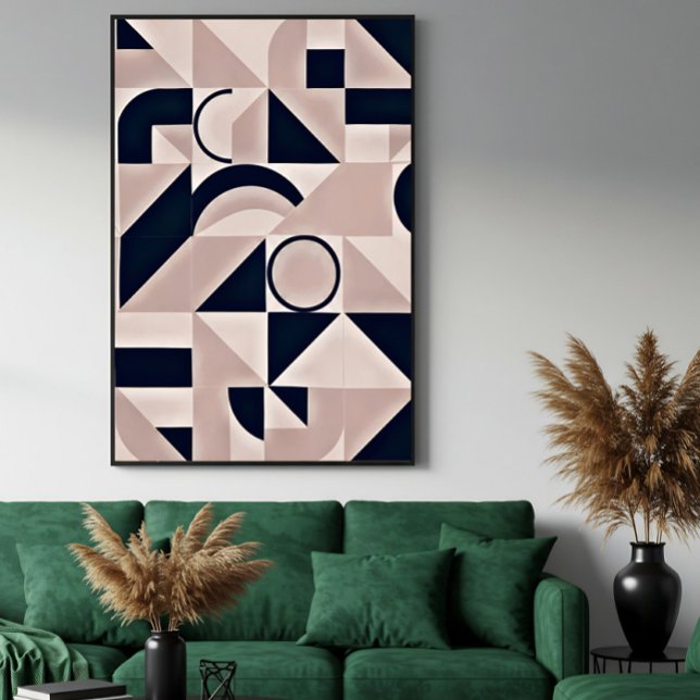 Minimalist Geometry Canvas Print (Creator Uploaded)