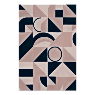 Minimalist Geometry Poster