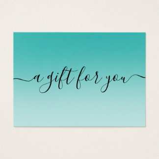 Minimalist Gift Certificate for Small Business