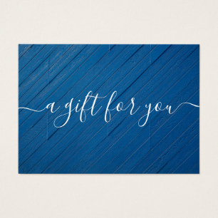 Minimalist Gift Certificate for Small Business
