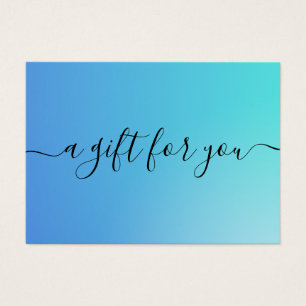 Minimalist Gift Certificate for Small Business
