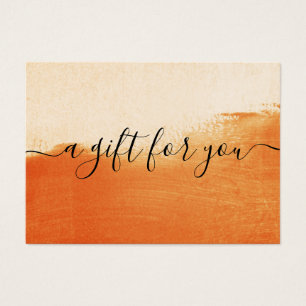 Minimalist Gift Certificate for Small Business