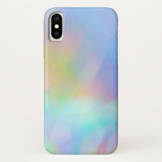 Minimalist Glitter  iPhone X Case