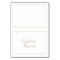 Minimalist Gold Buffet Food Labels