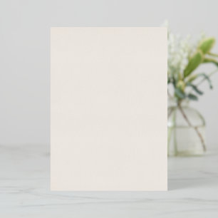 Minimalist Gold Foil Ivory Monogram Wedding