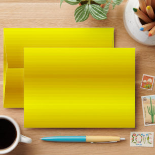 Minimalist gold gradient envelope