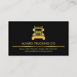 Minimalist Gold Line Handyman Drill Business Card