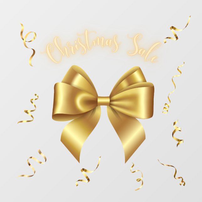 Minimalist Golden bow  (Sheet)