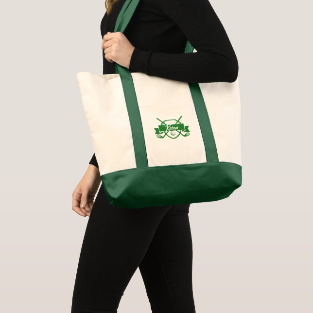 Minimalist Golf Tote Bag - Personalised Style (Front (Product))