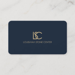 Minimalist Granite & Marble Business Card