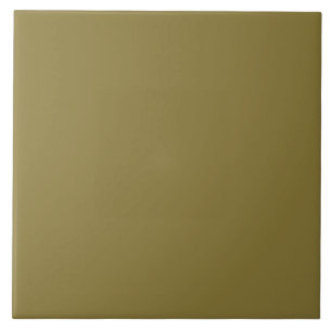 Minimalist Grassy Bengal Yellow Solid Colour Ceramic Tile