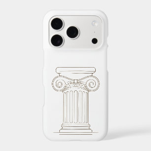 Minimalist Greek Column Phone Case