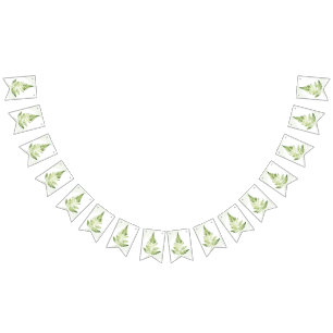 Minimalist Green Fern Wedding Sign