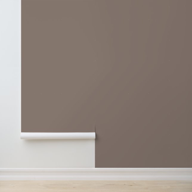 Minimalist greige beige plain solid modern elegant wallpaper (Application)