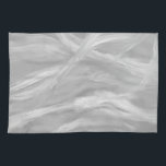 Minimalist Grey Brushstrokes Abstract Art Tea Towel<br><div class="desc">Decorate your kitchen with this cool abstract art towel. Makes a great housewarming or wedding gift!
You can customise it and add text too.
Check my shop for lots more colours and patterns!</div>