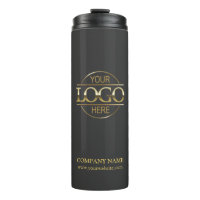 Minimalist Grey Promotional Company Business Logo