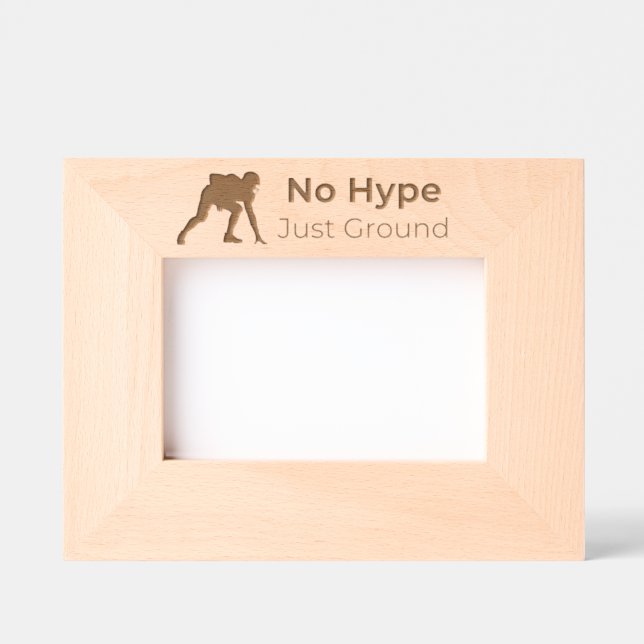 Minimalist Grounded Mindset Picture Frame (Front)