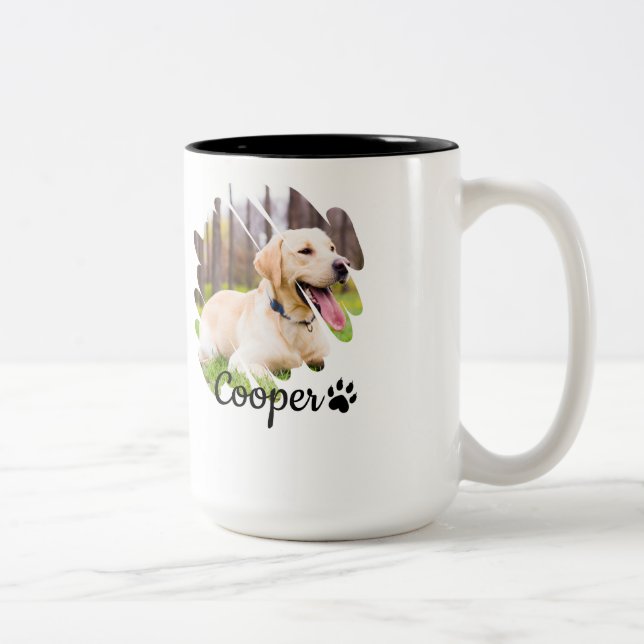 Minimalist Grunge Coffee Mug – Modern Cool Design (Right)