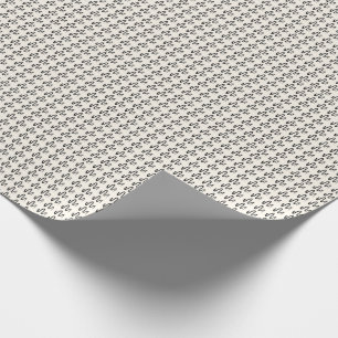 Minimalist Hand Drawn Seamless Pattern Graphic Art Wrapping Paper