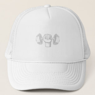 Minimalist Hand Lifting Dumbbell - Gym Strength Trucker Hat
