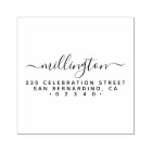 Minimalist Hand-written Family Name Return Address